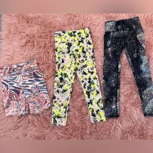 High-Waisted Leggings for Girls ( 5 leggings +3 shorts)